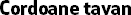 Cordoane tavan