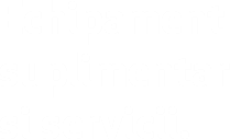 Echipament suplimentar
si servicii.